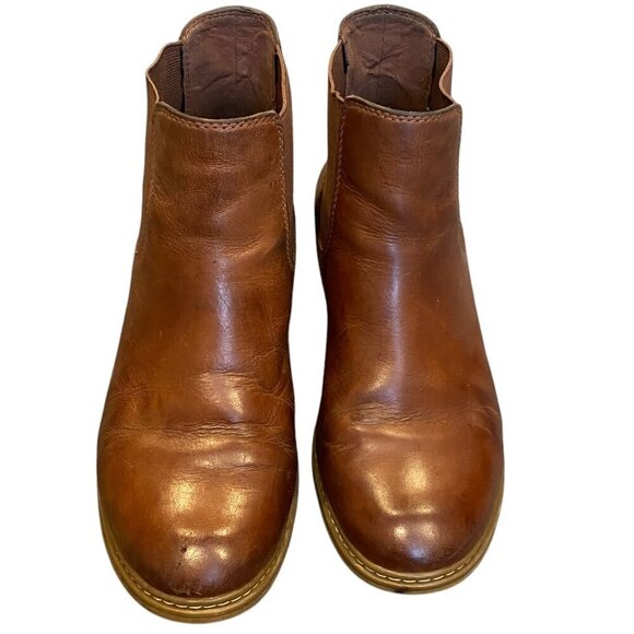 Timberland Sutherlin Bay Low Leather Chelsea Boots A2EFF Sz 7.5M Brown #341B - Picture 2 of 8